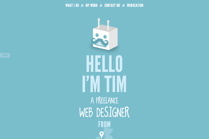 Tim Potter website preview